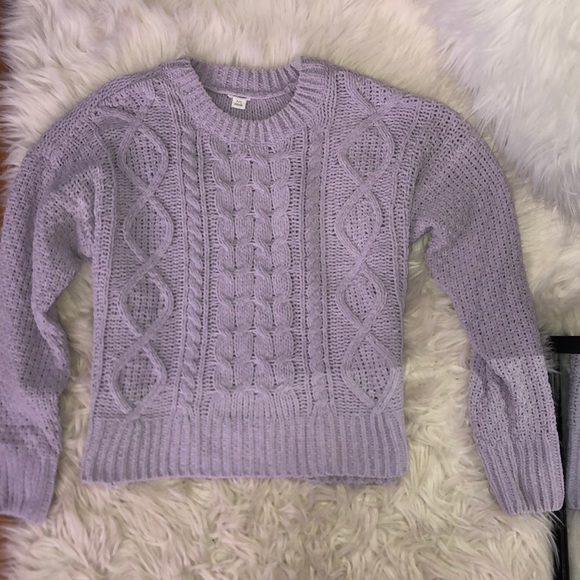 SOLD Purple Garage Knit Sweater - Picture 3 of 4